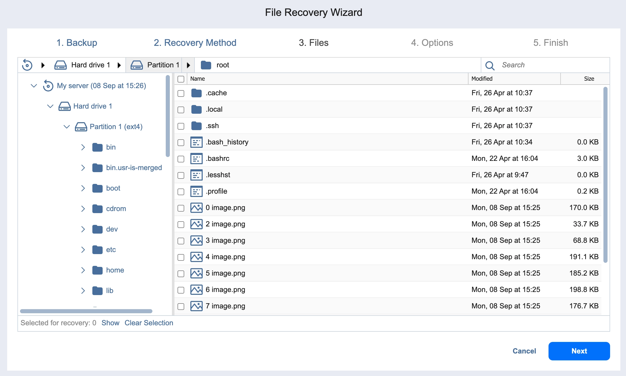 Резервное копирование сервера с помощью службы INTROSERV Backup